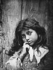 portrait of a small sicilian girl of common class by Unknown Artist